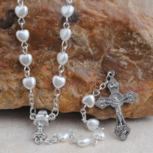 Pearl beads rosary